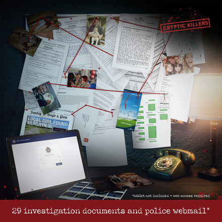 Evidence from the Murder of a Millionaire case file
