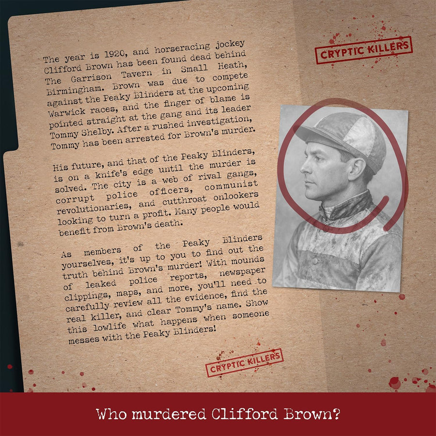 Peaky Blinders evidence spread