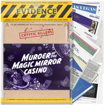 Murder at the Magic Mirror Casino case file