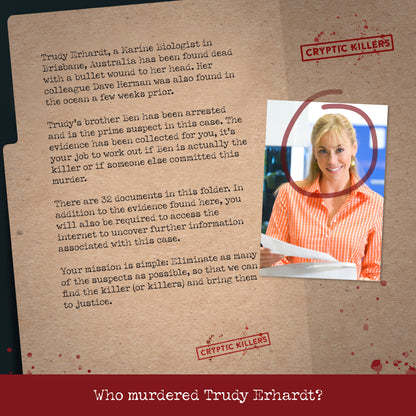 Murder of a Marine Biologist