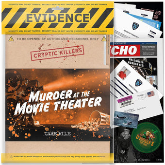 Murder at the Movie Theater case file