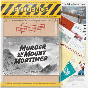 Murder on Mount Mortimer case file