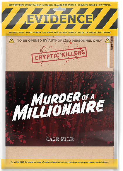 Sealed Cryptic Killers case file